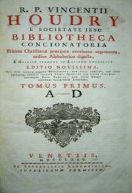 Societate Jesu Bibliotheca Concionatoria Ethices Christianar Praecipua Continens Argumenta, Ordine Alphabetico Digesta